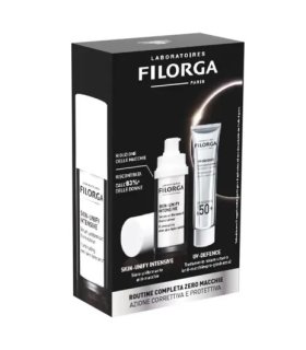 Filorga Cofanetto Zero Macchie Skin Unify Intensive Siero + Crema Uv Defence spf50+