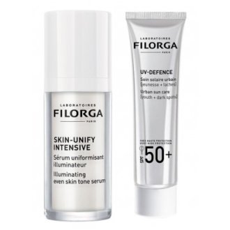 Filorga Cofanetto Zero Macchie Skin Unify Intensive Siero + Crema Uv Defence spf50+