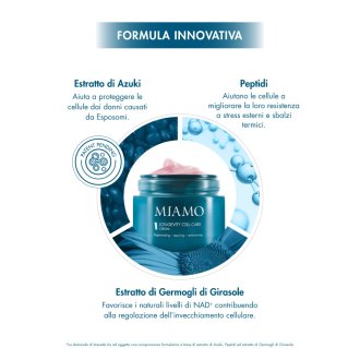 Miamo Longevity Cell Care Light Velvet Cream Refill - Ricarica crema viso antietà per pelle normale e grassa - 50 ml Miamo Longevity Cell Care Light Velvet Cream Refill - Ricarica crema viso antietà per pelle normale e grassa - 50 ml