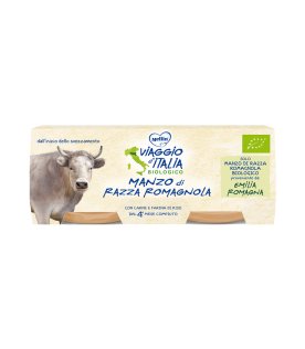 MELLIN Omogeneizzato Viaggio D'Italia Bio Manzo 2x80g