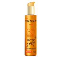 Nuxe Sun Olio Solare Dorato Viso e Corpo ad Alta Protezione SPF30, 150ml 