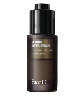 FaceD Super Siero Retinolo - Siero bifasico antiage per viso e contorno occhi - 30 ml
