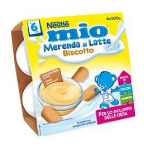 MIO Mer.Latte Biscotto 4x100g