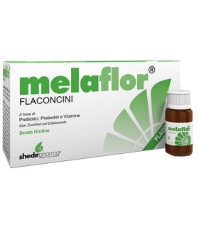 Melaflor - Integratore per l'equilibrio della flora batterica intestinale - 10 flaconcini