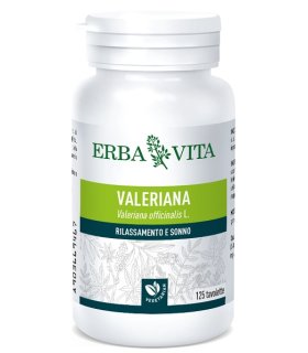 VALERIANA 125 Fito Tavolette 400 mg Integratore Alimentare ErbaVita