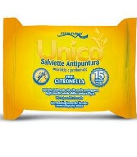 UNICO Salviettine Antipuntura Citronella 15pz