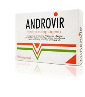 ANDROVIR Ton Integratoe Alimentare Tonico Adattogeno 40 Compresse