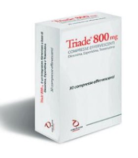 TRIADE 800 mg 30 Compresse Effervescenti
