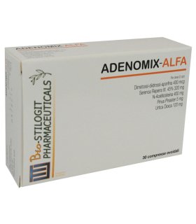 Adenomix-Alfa - Integratore per la funzionalità della prostata e delle vie urinarie - 30 compresse