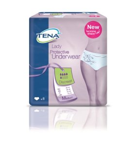 TENA PANS DISCRET MEDIA X 8