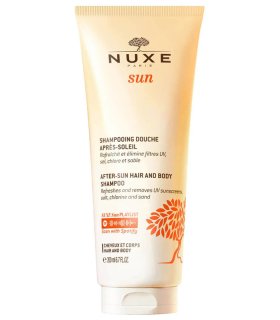 Nuxe Sun Shampoo-Doccia Doposole - Protegge corpo e capelli dal sole e dalla sabbia - 200 ml