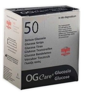 OGCARE 50 Strisce Misurazione Glicemia