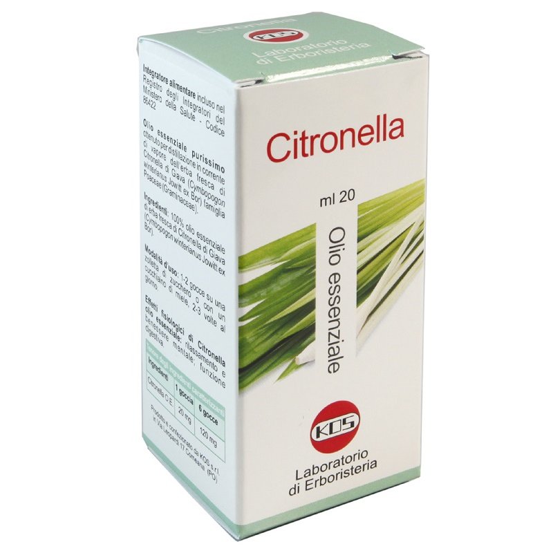 CITRONELLA OLIO ESSENZIALE20ML CITRONELLA OLIO ESSENZIALE20ML