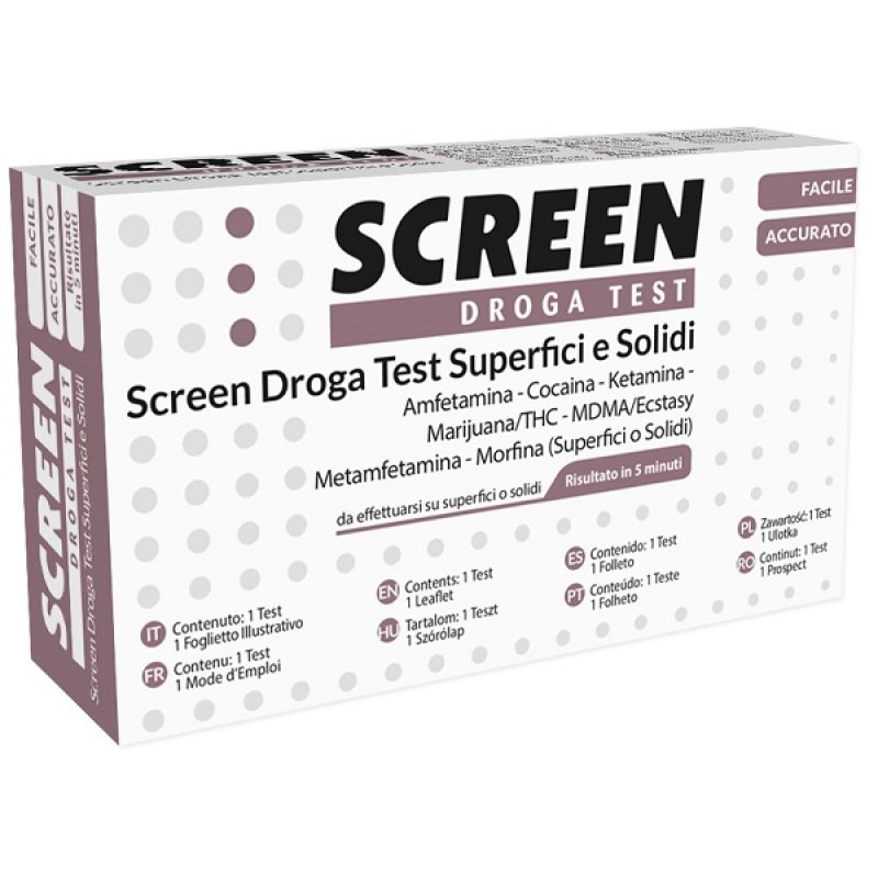 SCREEN Droga Test Sup/Polv. SCREEN Droga Test Sup/Polv.