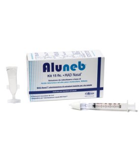 ALUNEB Kit 15 flaconcini 4ml + Atomizzatore MAD Nasal