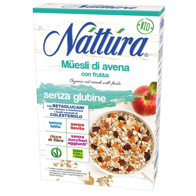 NATTURA Muesli Avena Frutta300 NATTURA Muesli Avena Frutta300