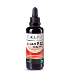 NUTRIVA Vegan B12 Gocce 1000mcg