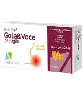 NUTRIDEF Gola&Voce 20Past.Mie