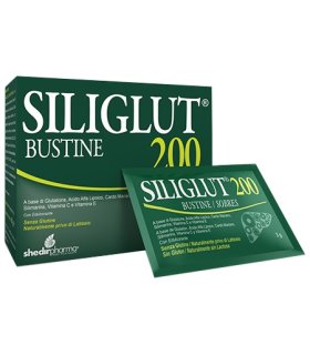 Siliglut 200 - Integratore alimentare per il benessere del fegato - 20 bustine