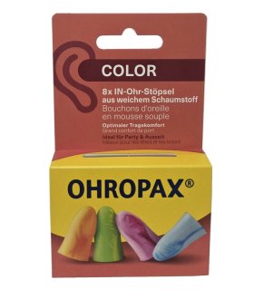 OHROPAX Tappi Aur.Color.8pz