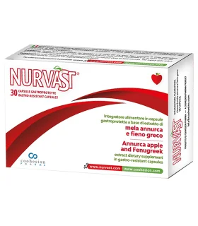 NURVAST - Integratore per il controllo del colesterolo - 30 capsule