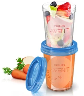 AVENT Vasetti Via Cop.260ml5pz