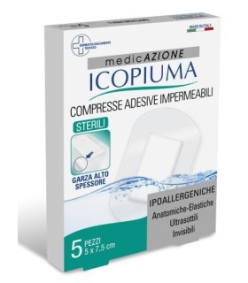 ICOPIUMA Compresse Ad.Post-Op.7,5x5