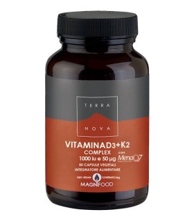 TERRANOVA Vit.D3+K2 50Cps