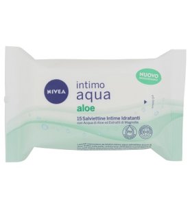 NIVEA INTIMO AQUA ALOE SALV X 15