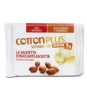 COTTON PLUS SALV 2IN1 ARGAN X 40