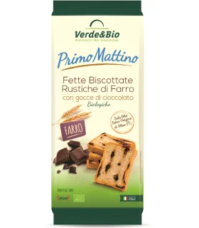 VERDE&BIO Fette Bisc.Farro180g