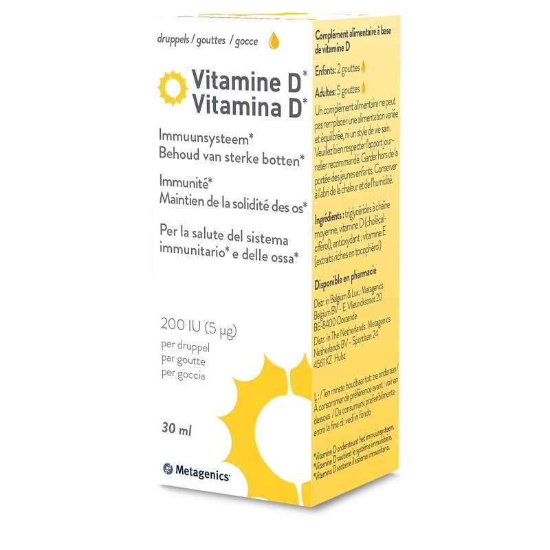 VITAMINA D Liq.90ml METAGENICS VITAMINA D Liq.90ml METAGENICS