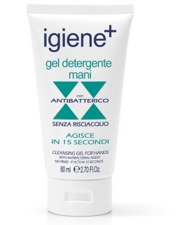IGIENE+ A/BATTERICO MANI 80 ML TUB