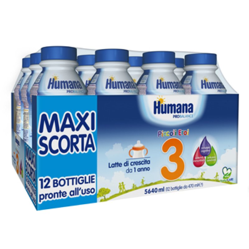 HUMANA 3 Multipack 12x470ml HD