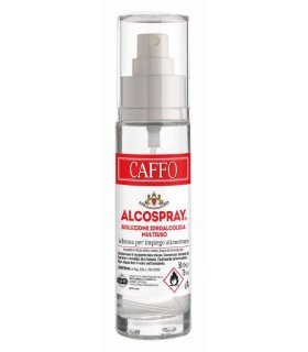 ALCOSPRAY Soluzione Idroalcolica Multiuso Spray Alcool 75% 50 ml