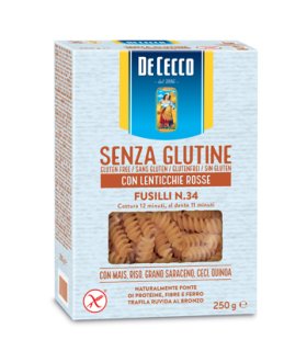 DE CECCO Fusilli/Lent.250g