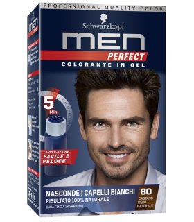 MEN PERFECT 80 CASTANO NERO