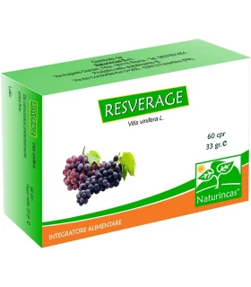 NATURINCAS RESVERAGE 60 Compresse