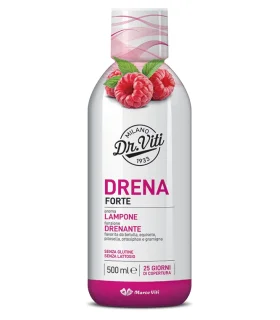 Drena Forte Lampone - Integratore alimentare drenante - 500 ml