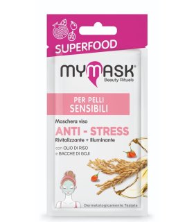 MYMASK MASC ANTI-STRESS S/FOOD 8 M