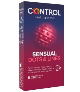 CONTROL*Sensual Dots&Lines 6pz