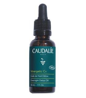 Caudalie Vinergetic Olio Notte Detox - Trattamento rigenerante a base di Vitamina C - 30 ml
