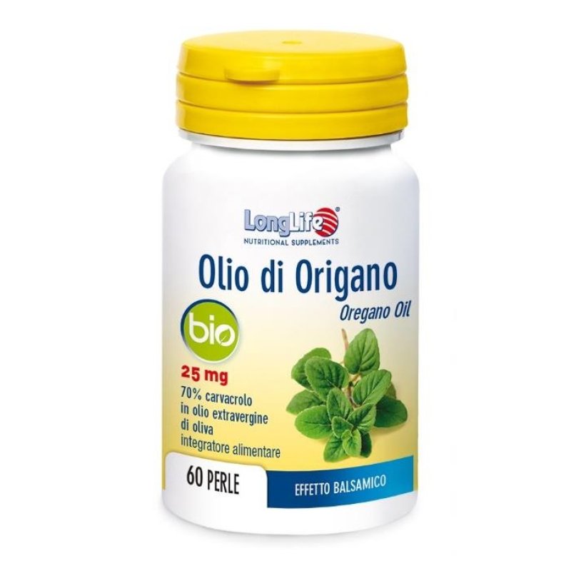 LONGLIFE OLIO ORIGANO BIO60PRL LONGLIFE OLIO ORIGANO BIO60PRL