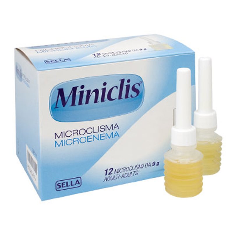 MINICLIS Adulti 12 Microcl.9g MINICLIS Adulti 12 Microcl.9g