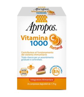 APROPOS VITAMINA C1000 24 Cpr
