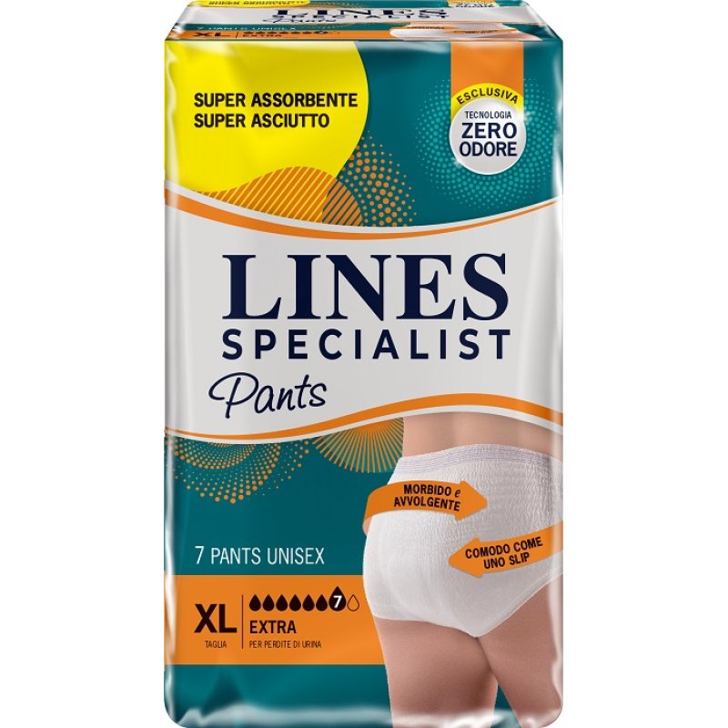 LINES SP.DERM Pants Ext.XL 7pz LINES SP.DERM Pants Ext.XL 7pz