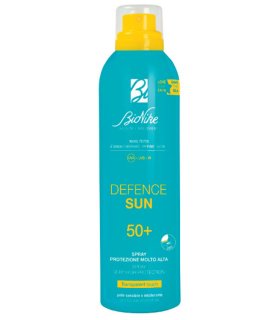 Bionike Defence Sun Spray Trasparente SPF50+ - Protezione solare molto alta - 200 ml
