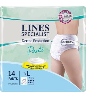 LINES SP DERM Pants Pl.L 14pz