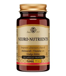 NEURO NUTRIENS 30*Cps SOLGAR