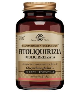 FITOLIQUIRIZIA 60 Cps  SOLGAR